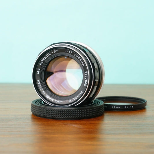 Minolta MC ROKKOR-PF 55mm f1.7 - Filem.sg