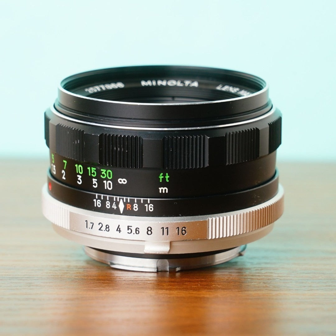 Minolta MC ROKKOR-PF 55mm f1.7 - Filem.sg