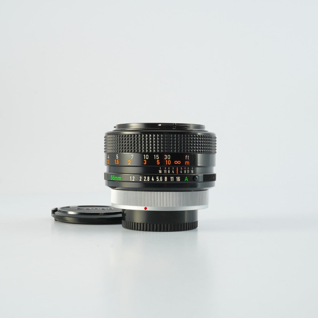 Canon FD 55mm f1.2 S.S.C. - Filem.sg