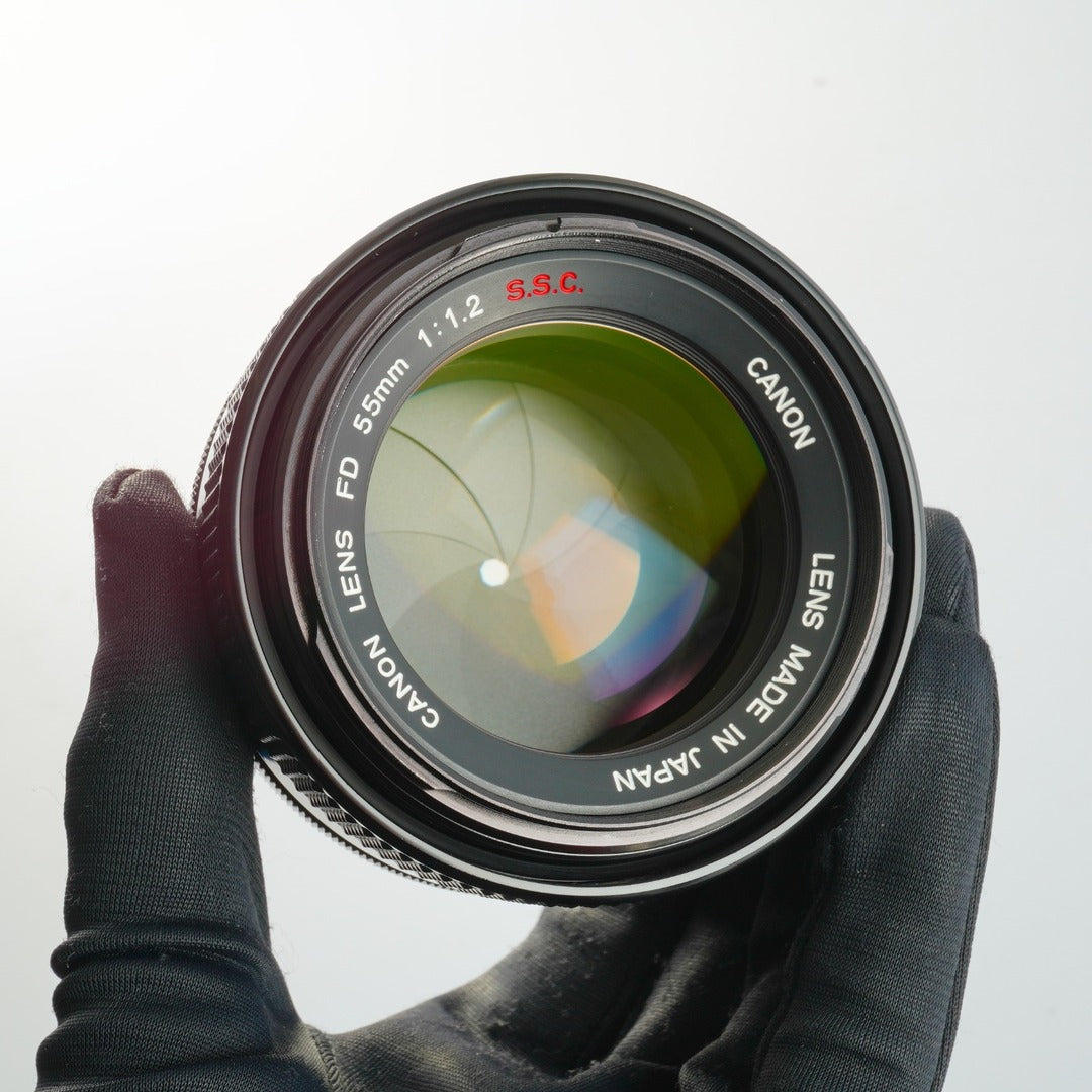 Canon FD 55mm f1.2 S.S.C. - Filem.sg