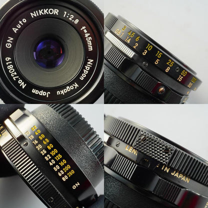 Nikon Ai GN Auto Nikkor 45mm f2.8 - Filem.sg