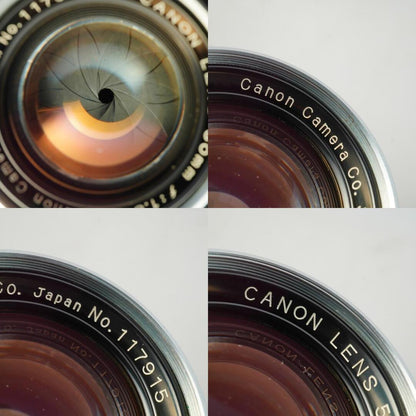 Canon 50mm f1.8 For L39 - Filem.sg
