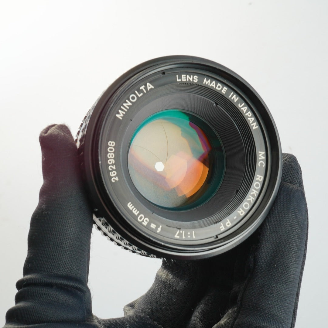 Minolta MC ROKKOR-PF 50mm f1.7 - Filem.sg