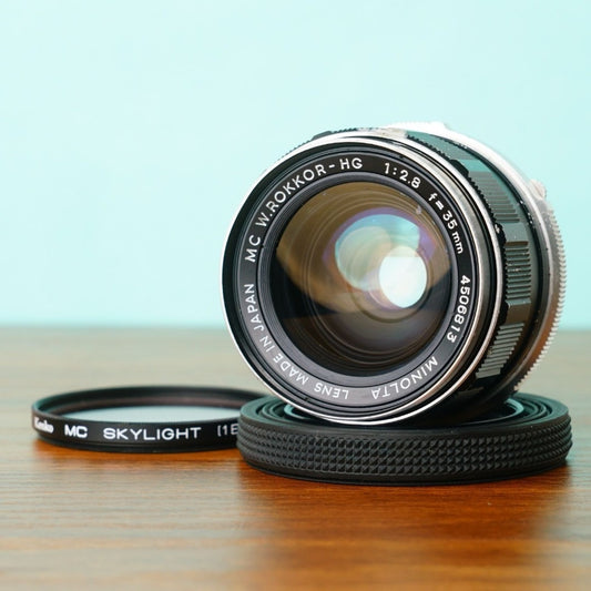 Minolta MC W.ROKKOR-HG 35mm f2.8 - Filem.sg