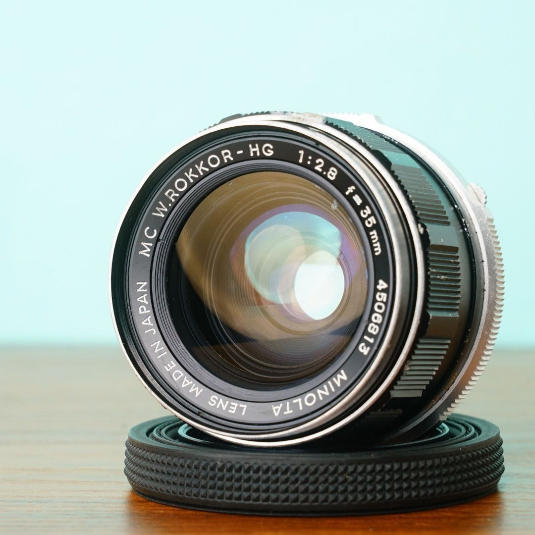 Minolta MC W.ROKKOR-HG 35mm f2.8 - Filem.sg