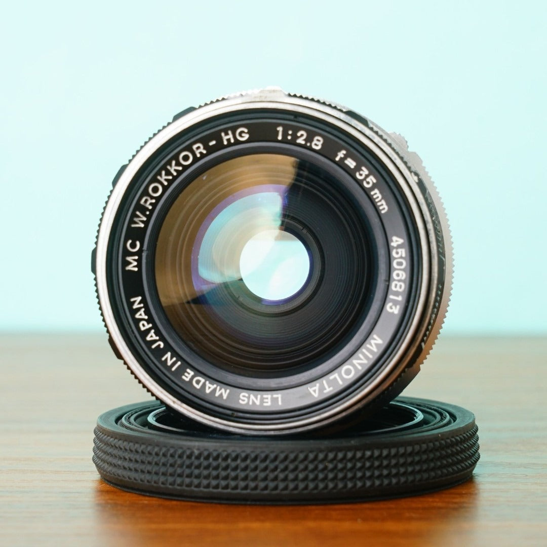 Minolta MC W.ROKKOR-HG 35mm f2.8 - Filem.sg