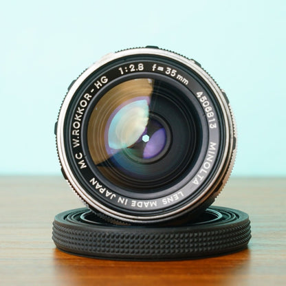 Minolta MC W.ROKKOR-HG 35mm f2.8 - Filem.sg