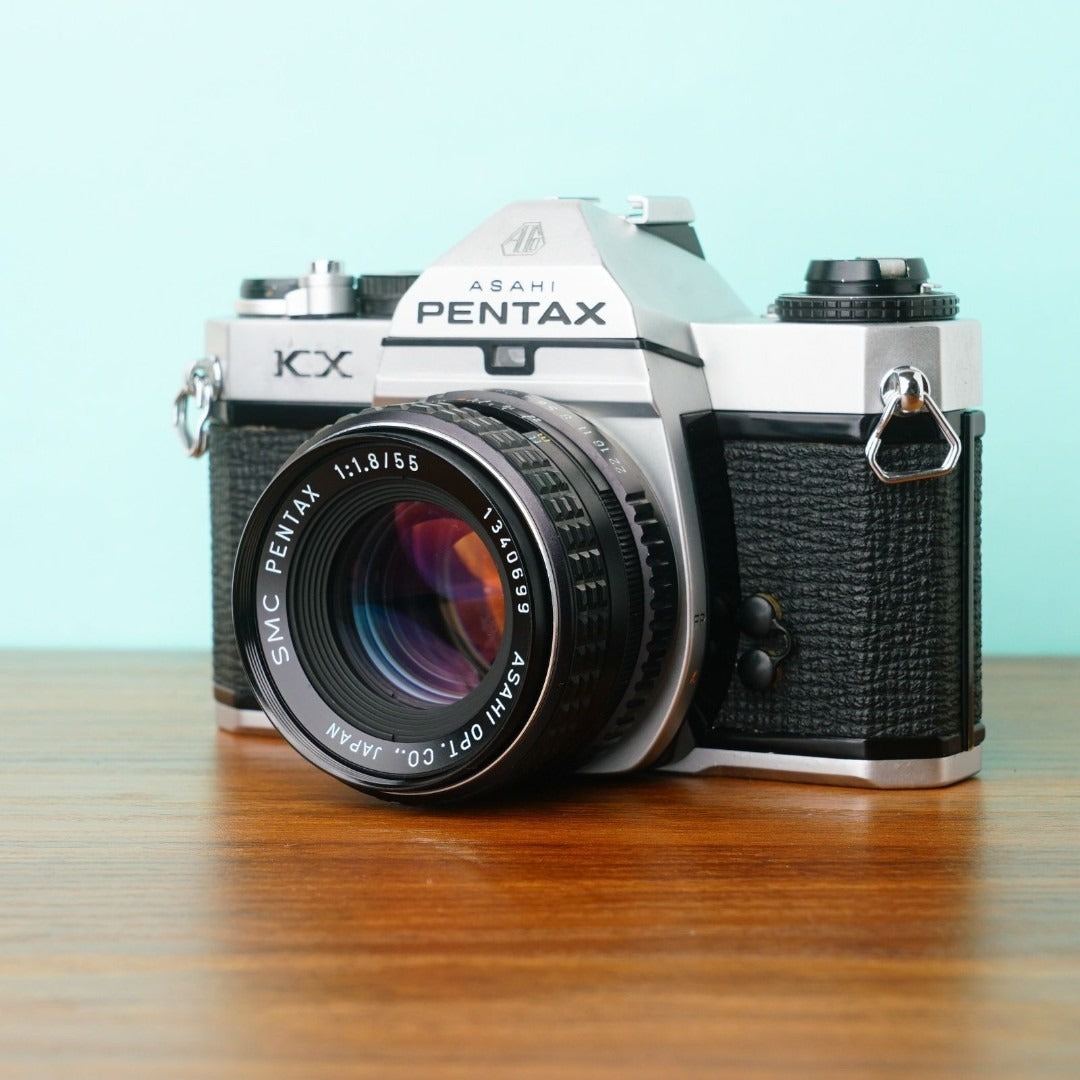 Pentax KX with SMC 55mm f/1.8
