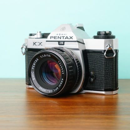 Pentax KX with SMC 55mm f/1.8