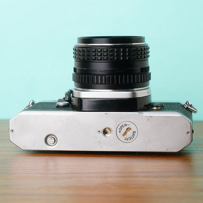 Pentax KX with SMC 55mm f/1.8