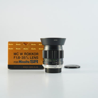 Minolta MC W.ROKKOR HH 35mm f1.8 - Filem.sg