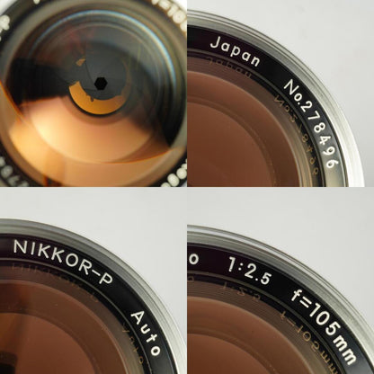 Nikon Ai NIKKOR-P Auto 105mm f2.5 - Filem.sg