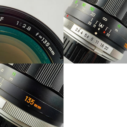 Minolta MC Tele Rokkor PF 135mm f2.8 - Filem.sg