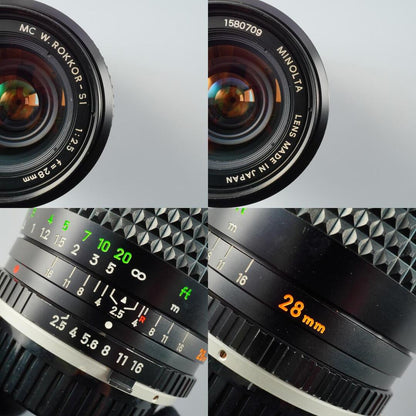 Minolta MC W.Rokkor-SI 28mm f2.5 - Filem.sg
