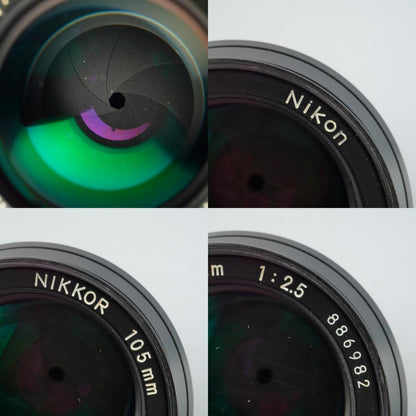 Nikon Ai Nikkor 105mm f2.5 - Filem.sg