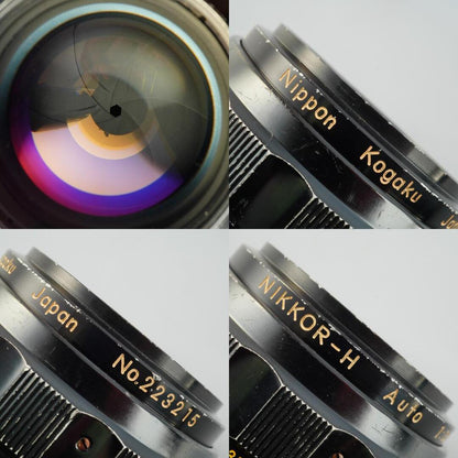 Nikon Ai Nikkor-H Auto 85mm f1.8 - Filem.sg