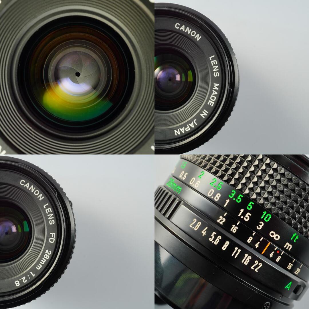 Canon New FD NFD 28mm f2.8 - Filem.sg