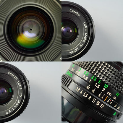 Canon New FD NFD 28mm f2.8 - Filem.sg