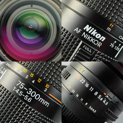 Nikon AF Nikkor 75-300mm f4.5-5.6 - Filem.sg