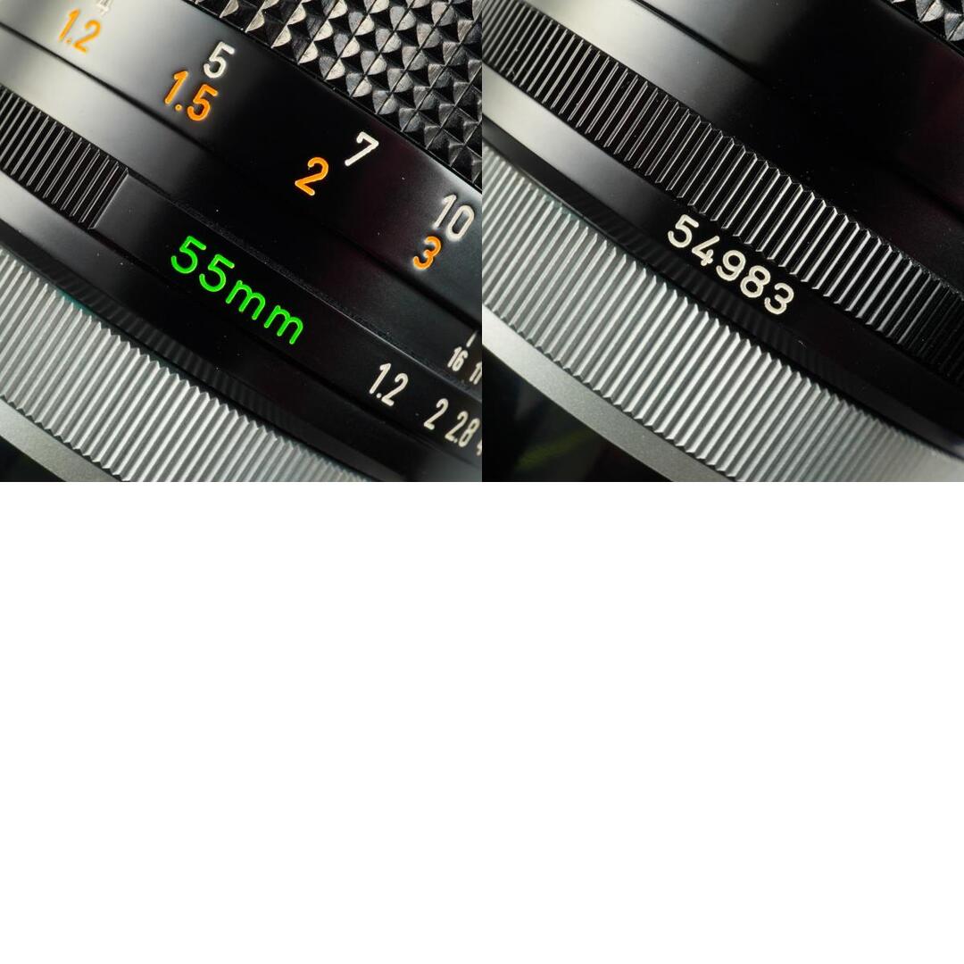 Canon FD 55mm f1.2 S.S.C "O"Mark - Filem.sg