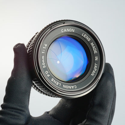 Canon New FD 50mm f1.4 - Filem.sg