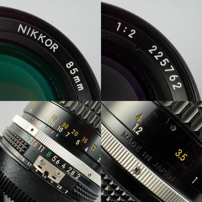 Nikon Ai Nikkor 85mm f2 - Filem.sg