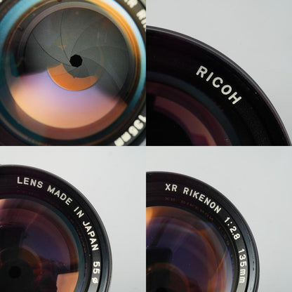 Ricoh XR RIKENON 135mm f2.8 Pentax K - Filem.sg