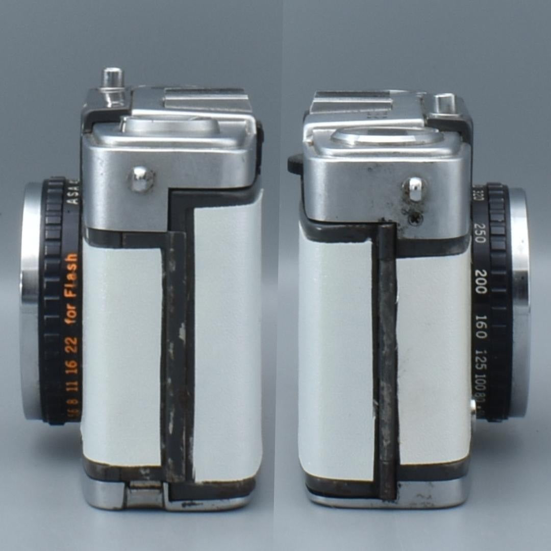 Olympus PEN EE-2 (White, Custom Leather) - Filem.sg