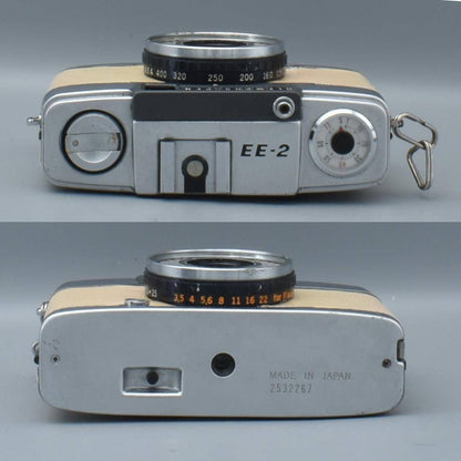 Olympus PEN EE-2 (Beige, Custom Leather) - Filem.sg