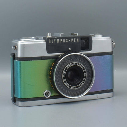 Olympus PEN EE-2 (Green, Custom Leather) - Filem.sg