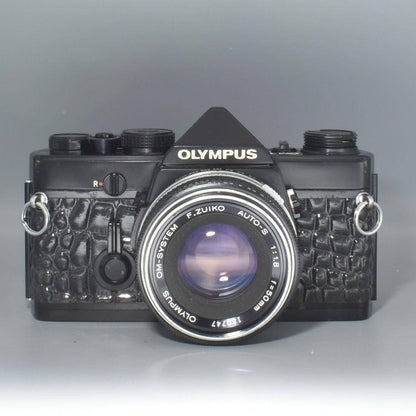 Olympus OM-1 MD Black 50mm f1.8 - Filem.sg