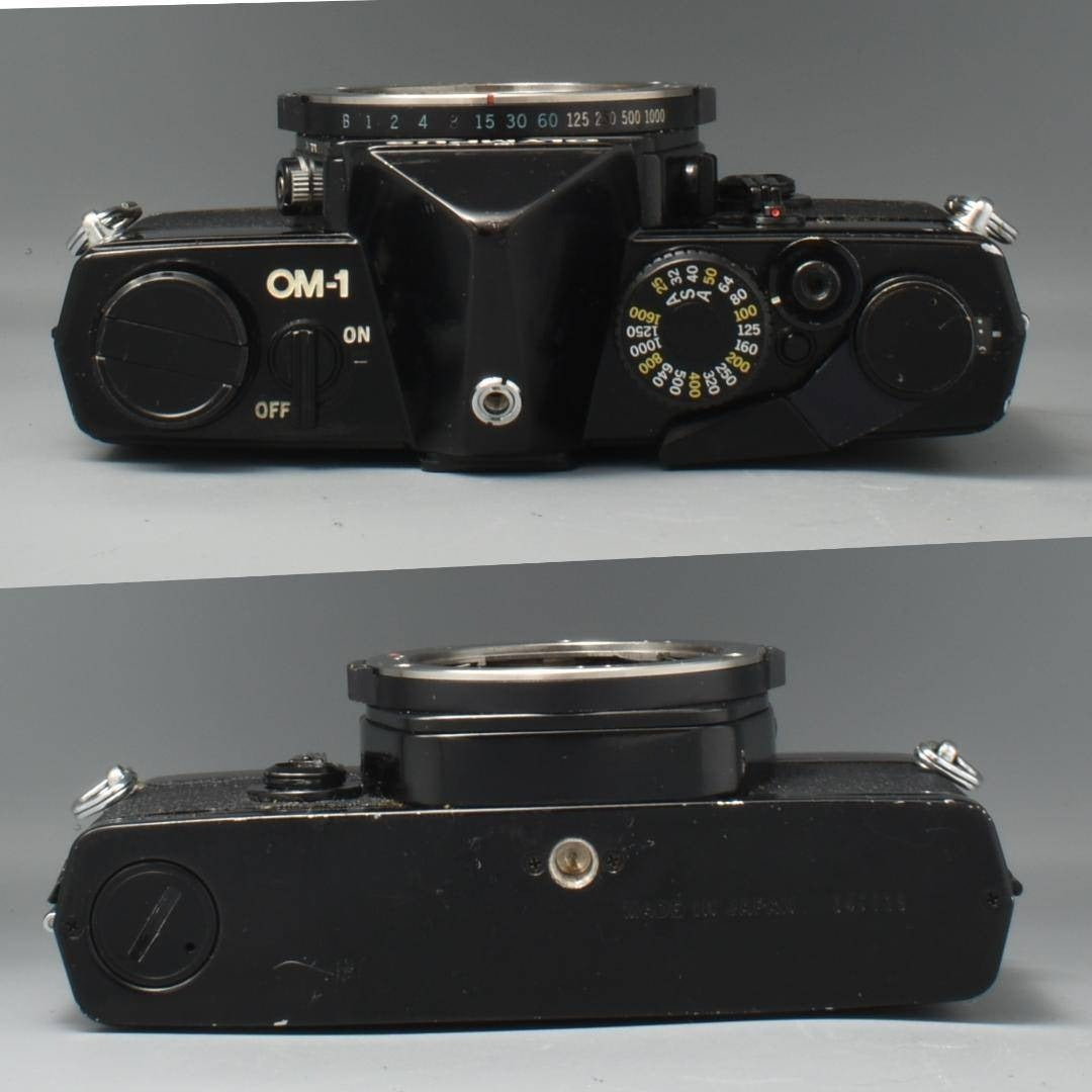 ✨OLYMPUS OM-1 50mm F1.8✨ Olympus OM-1 Black 50mm f1.8 35mm SLR Film Camera | Filem.sg