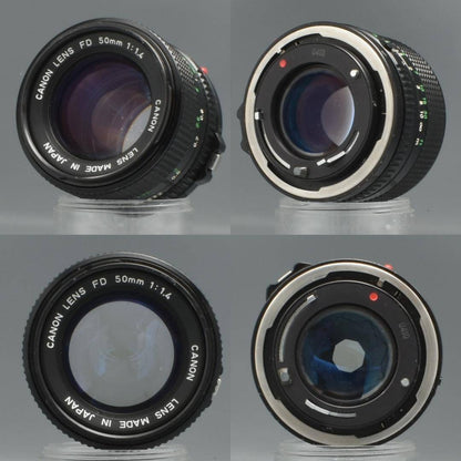 Canon AE-1 Program (Black) with 3 NFD lenses - Filem.sg