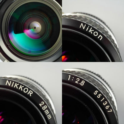 Nikon Ai Nikkor 28mm f2.8 - Filem.sg