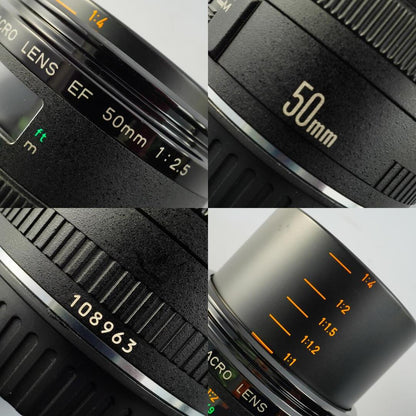 Canon EF COMPACT-MACRO 50mm f2.5 - Filem.sg