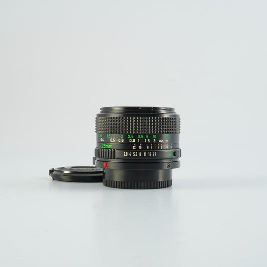 Canon New FD NFD 28mm f2.8 - Filem.sg