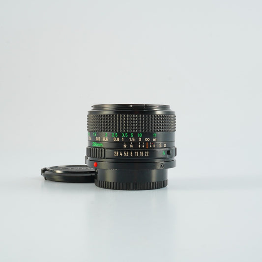 Canon New FD NFD 28mm f2.8 - Filem.sg