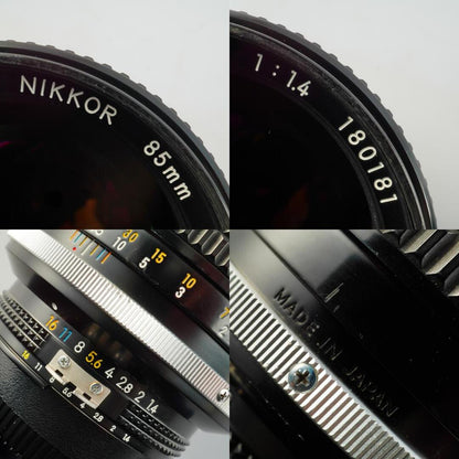 Nikon Ai-S Nikkor 85mm f1.4 - Filem.sg