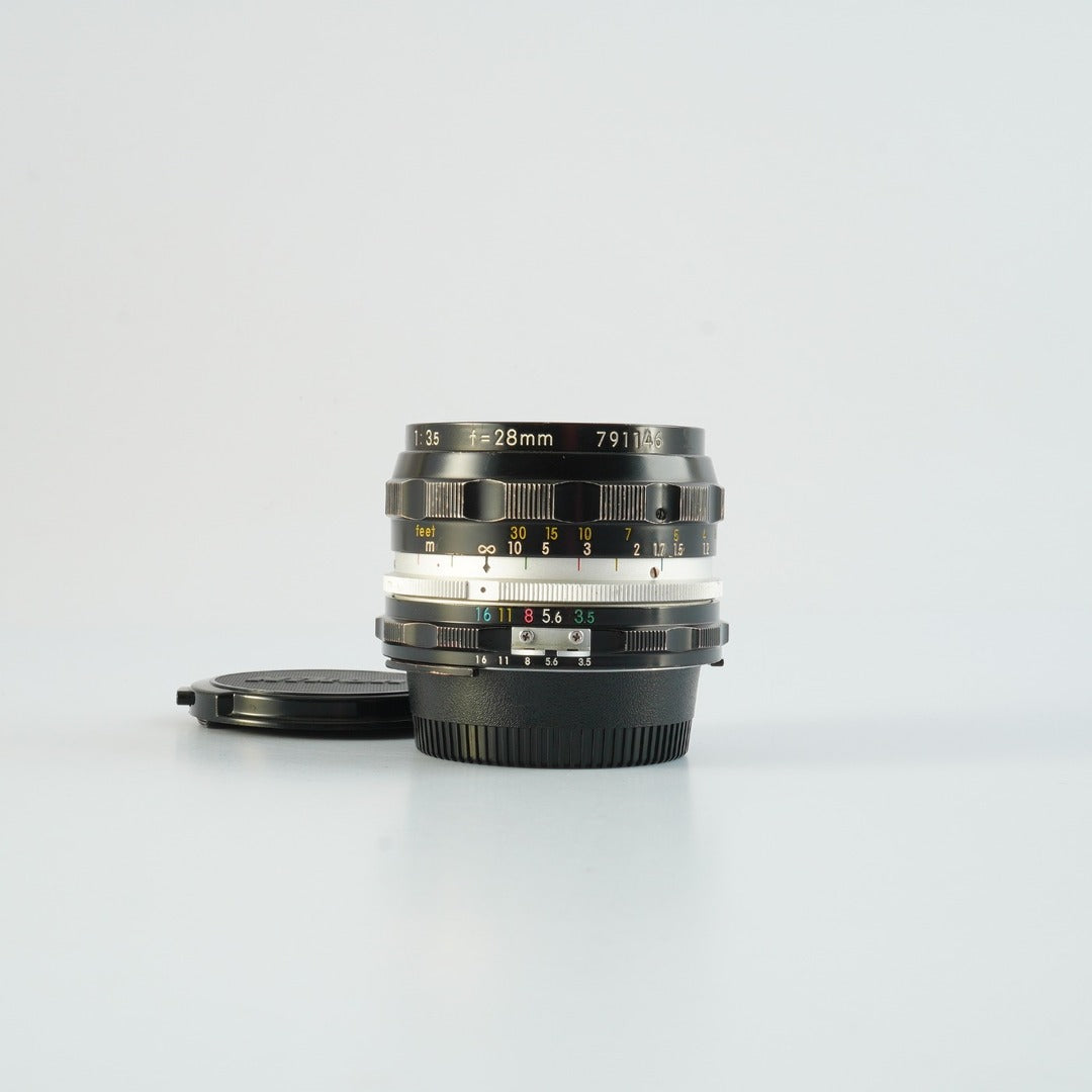 Nikon Ai Nikkor-H Auto 28mm f3.5 - Filem.sg