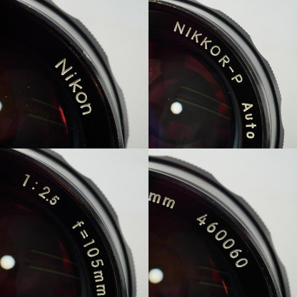 Nikon Ai NIKKOR-P Auto 105mm f2.5 - Filem.sg