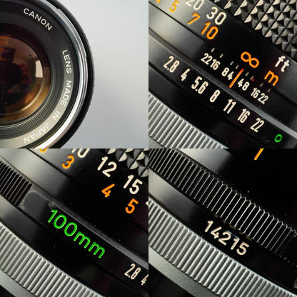 Canon FD 100mm f2.8 - Filem.sg