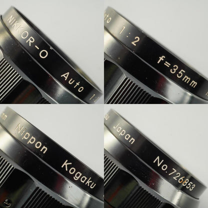 Nikon Ai Nikkor-O Auto 35mm f2 - Filem.sg