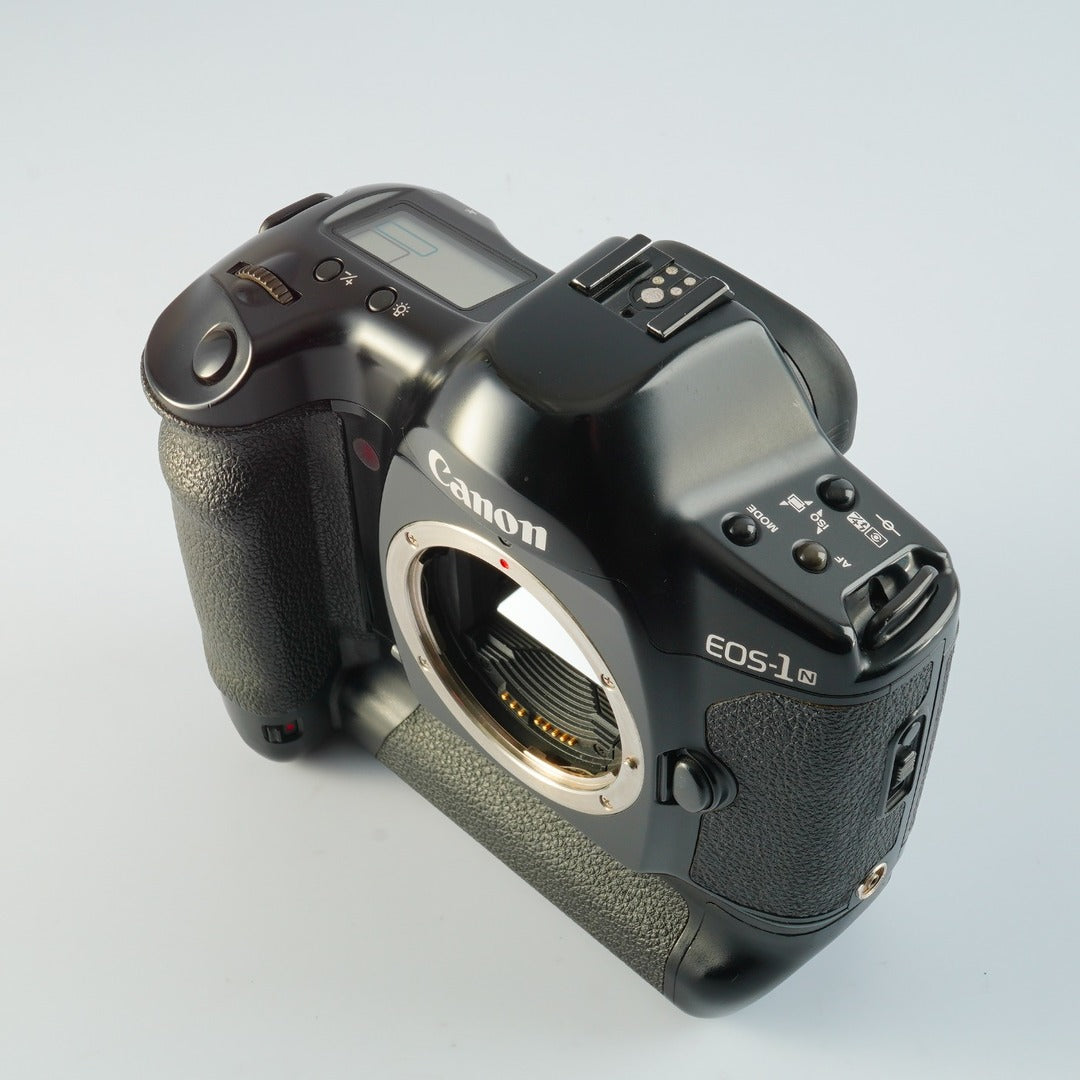 Canon EOS 1N + Power Drive Booster E1 - Filem.sg