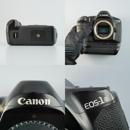 Canon EOS 1N + Power Drive Booster E1 - Filem.sg