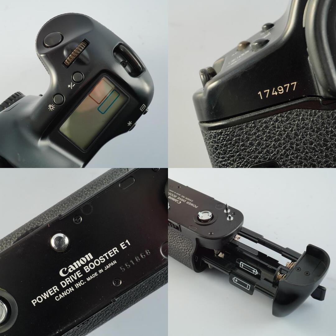 Canon EOS 1N + Power Drive Booster E1 - Filem.sg
