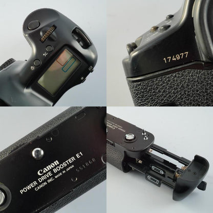 Canon EOS 1N + Power Drive Booster E1 - Filem.sg