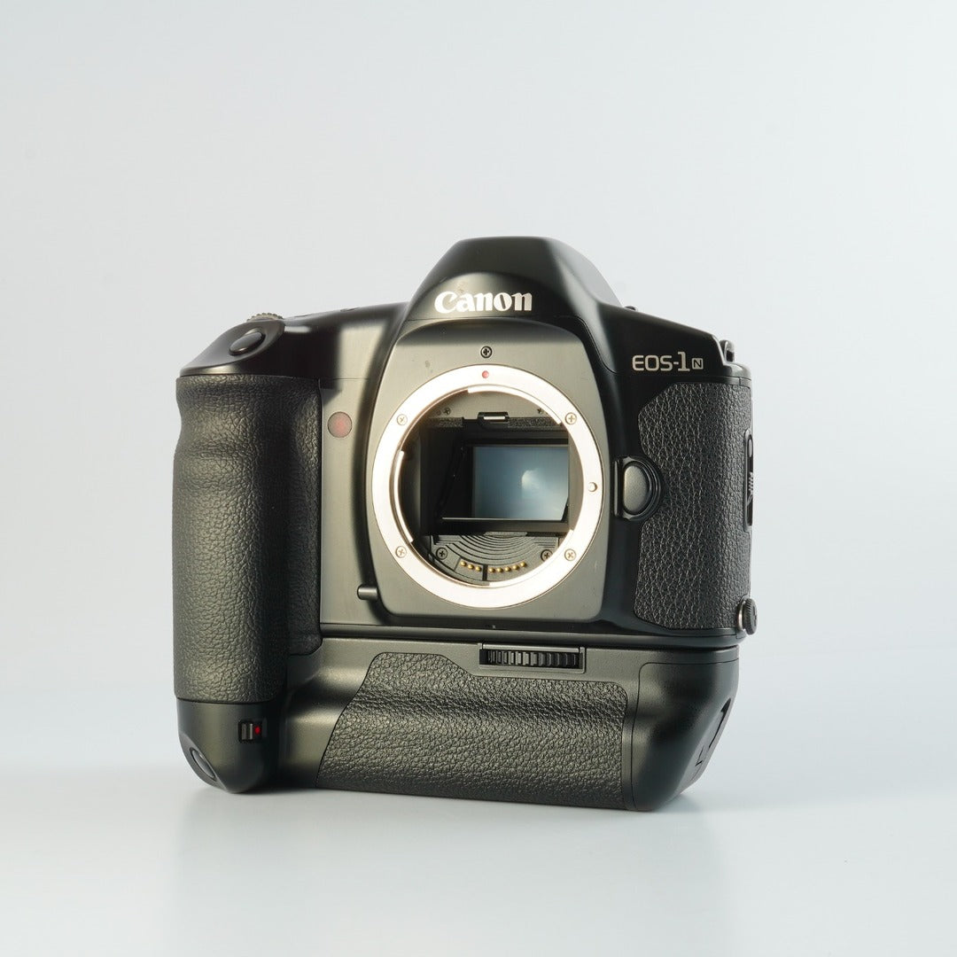 Canon EOS 1N + Power Drive Booster E1 - Filem.sg