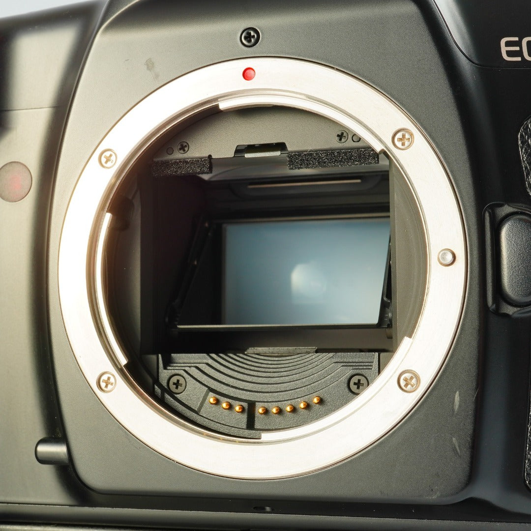 Canon EOS 1N + Power Drive Booster E1 - Filem.sg