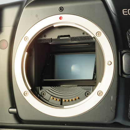 Canon EOS 1N + Power Drive Booster E1 - Filem.sg