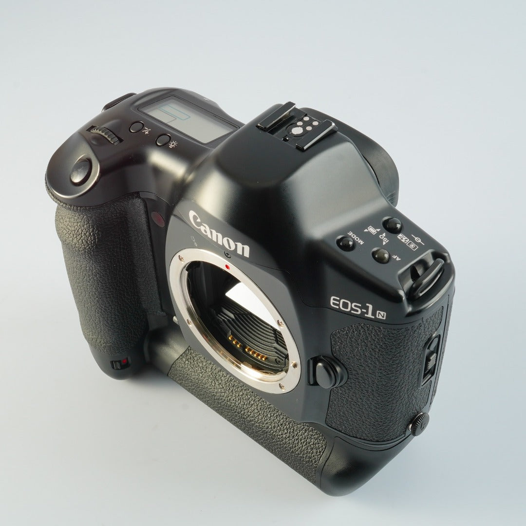 Canon EOS 1N + Power Drive Booster E1 - Filem.sg